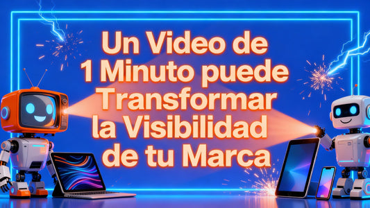 Cómo un Video de 1 Minuto puede Transformar la visibilidad de tu Marca